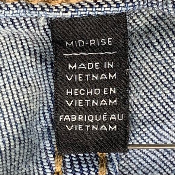 White House Black Market Everyday Soft Jeans Blue Size 2 Skinny Ankle Beaded - Picture 14 of 16